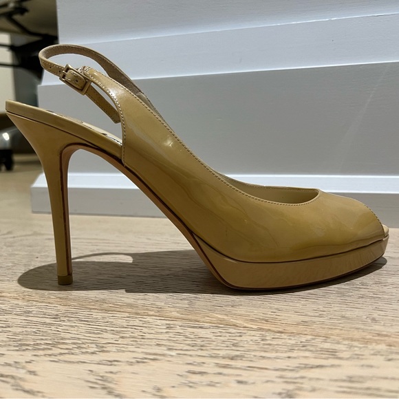 Jimmy Choo open toe sling backs - Picture 2 of 5